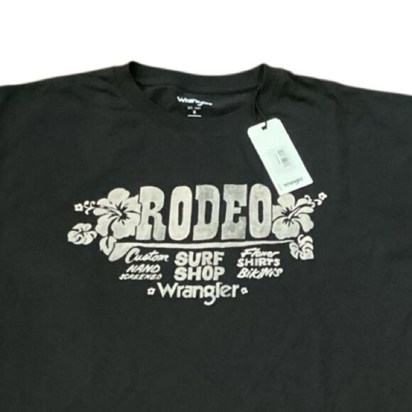 NWT Wrangler Oversized Tropical Rodeo Graphic T-Shirt Size Medium - Picture 9 of 9